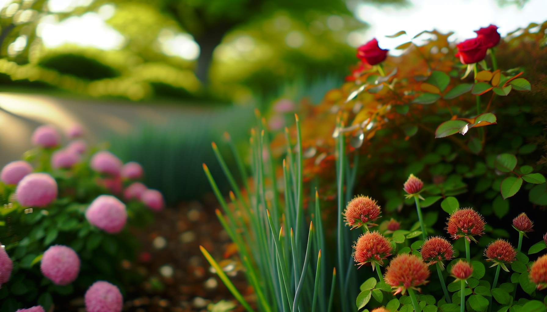 Ail ornemental: allié naturel pour vos rosiers