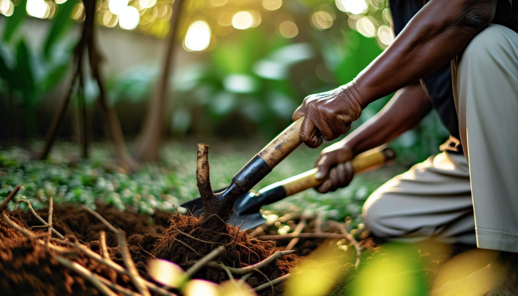 Dessouchage jardin: secrets pour un espace revu