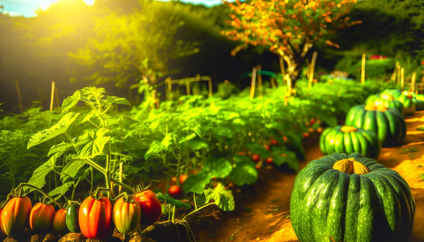 Légumes géants: secrets pour un jardin unique