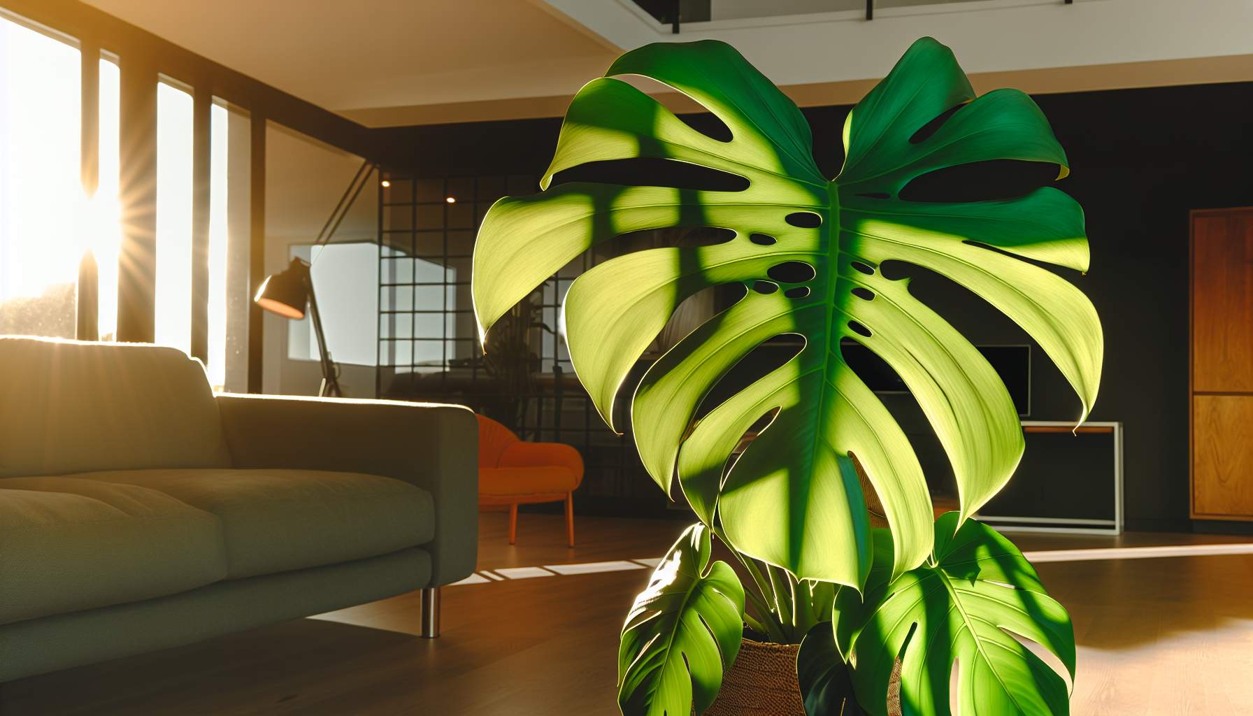 Monstera exotique: secrets pour un intérieur unique